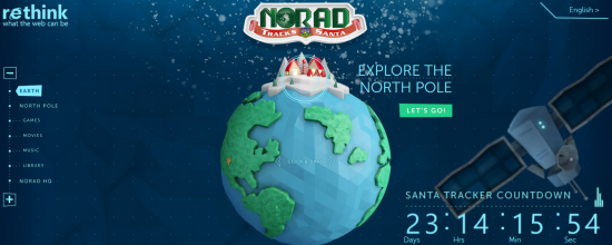 NORAD Tracks Santa new and improved website is live
