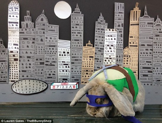 Cowabunga Dude! It's Benjamin as Donatello from the Teenage Mutant Ninja Turtles