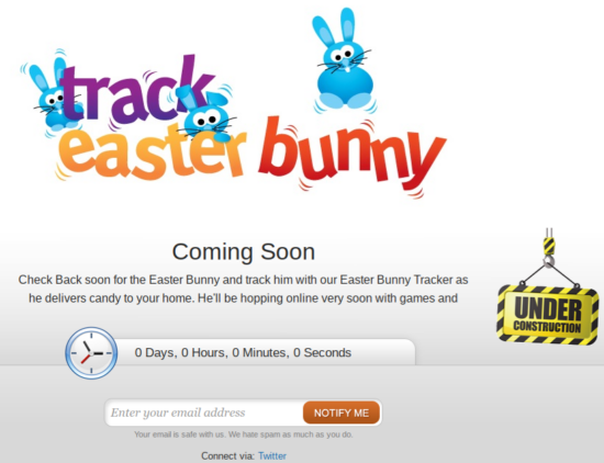Email from the Easter Bunny - Track Easter Bunny